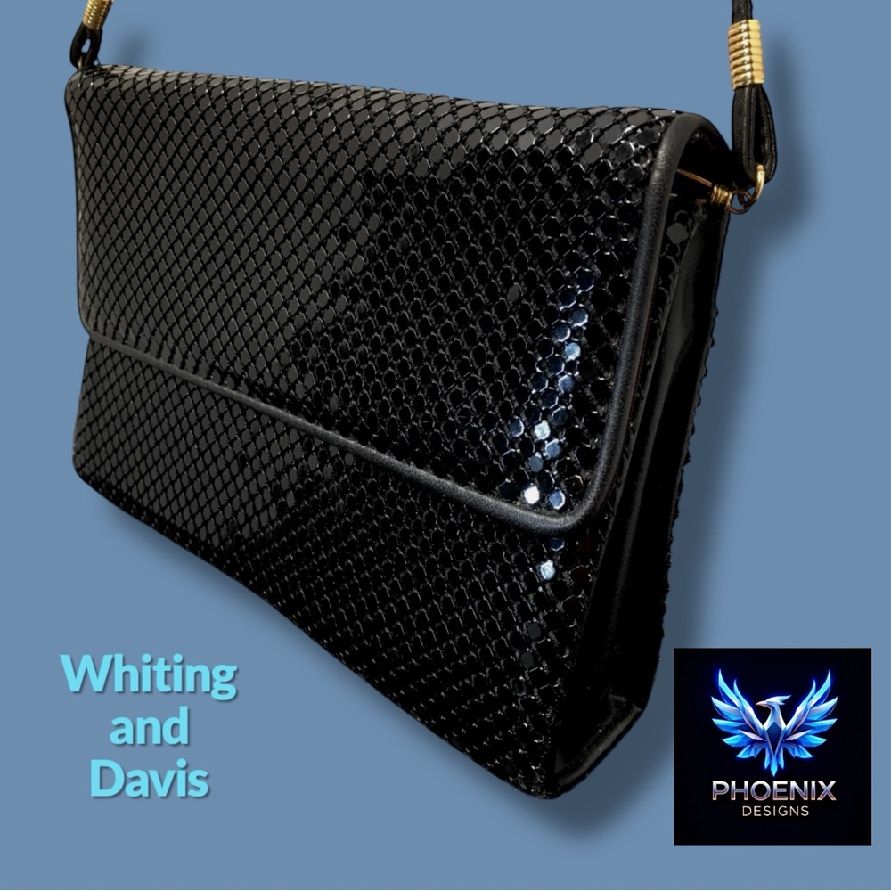 Whiting & Davis Black Bag